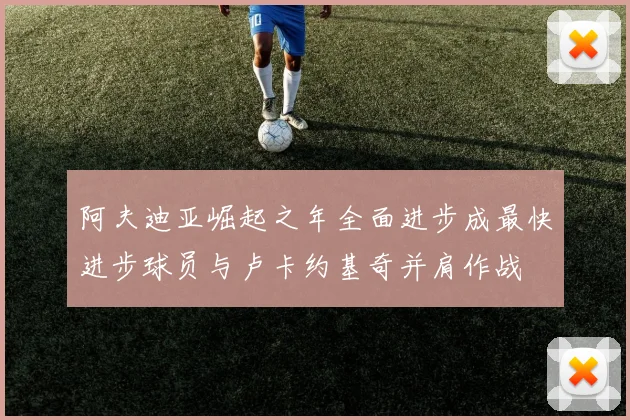 阿夫迪亚崛起之年全面进步成最快进步球员与卢卡约基奇并肩作战